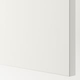 A sleek, modern modular platsa storage piece, made of sturdy particle board and smooth plastic edges. Ideal for minimalist interiors.
