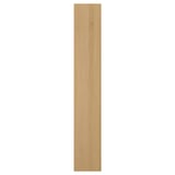 Forsbaka light wood panel, rectangular, oak veneer, uniform kitchen design.