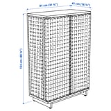 Illustration with measurements for the product: FRYKSÅS.