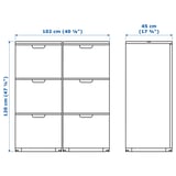 Illustration with measurements for the product: GALANT.