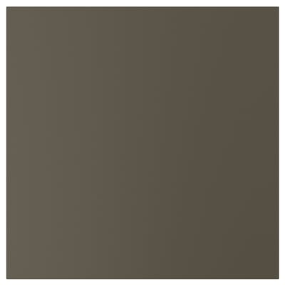 A HAVSTORP drawer unit in dark brown/beige. It clean, straight lines and a smooth surface made from acrylic paint and fibreboard.