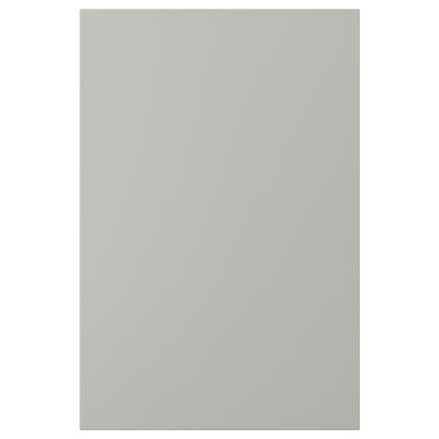 HAVSTORP light grey kitchen cabinet door, rectangular, smooth acrylic finish.