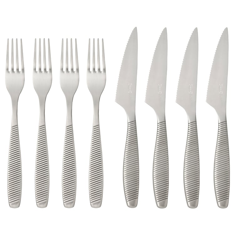 IKEA 365+ 8piece steak cutlery set, stainless steel IKEA Belgium