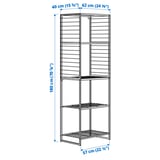 Illustration with measurements for the product: JOSTEIN.