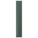 KALLARP cover panel, high-gloss grey-green, rectangular, modern finish.