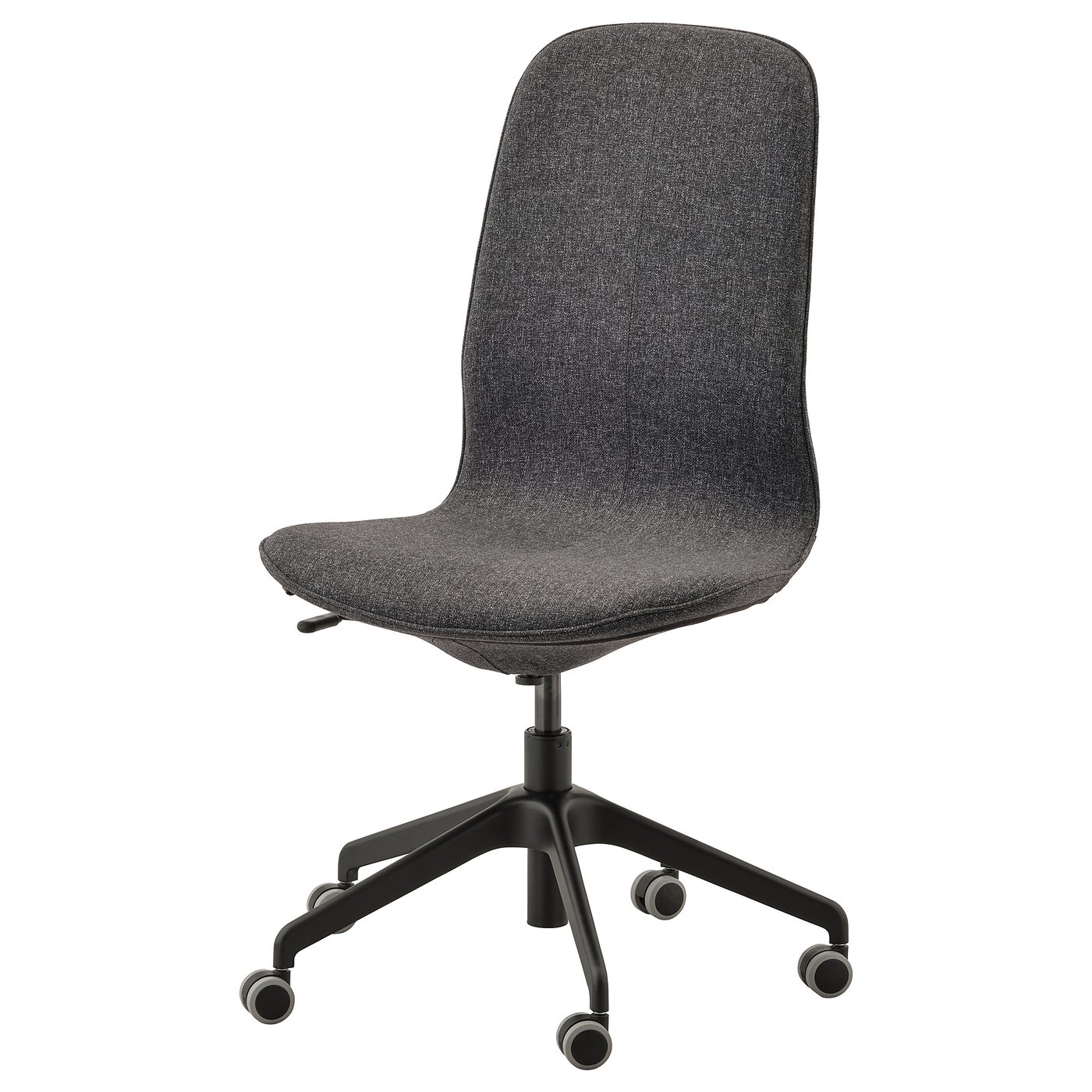LÅNGFJÄLL conference chair, Gunnared dark grey/black - IKEA Belgium