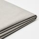 Folded grey fabric, smooth texture, appears durable.
