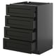 Ikea METOD drawer unit for kitchen storage.