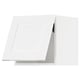 White kitchen cabinet with modern design and sleek finish.