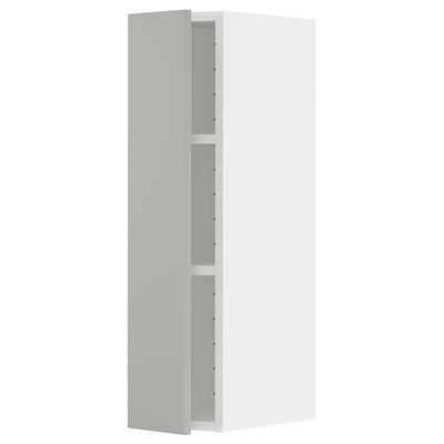 METOD kitchen cabinet, light grey, square shape, modern design.