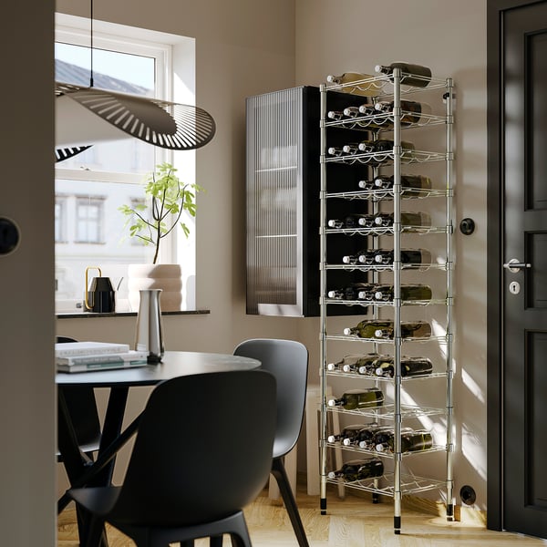 OMAR Bottle shelf, 46x36x181 cm