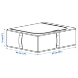 Illustration with measurements for the product: PURRPINGLA.