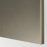 Close-up of sleek metallic panel with subtle sheen, smooth texture, and modern finish.