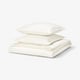 RUNDHAGTORN Duvet cover and 2 pillowcases, white, 240x220/50x60 cm