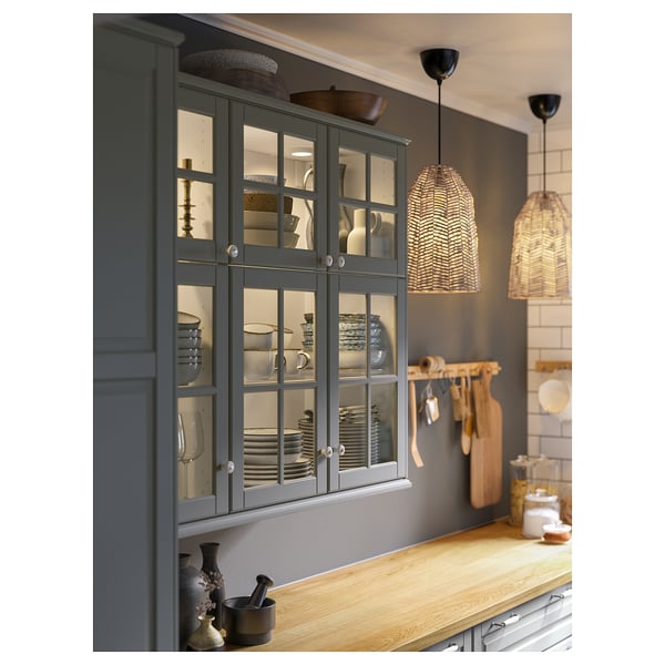SÄLJAN Custom made worktop, oak effect/laminate, 63.6-125x3.8 cm