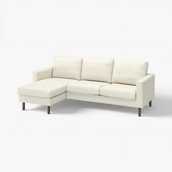 SALTSJÖBADEN 3-seat sofa with chaise longue, Gunnared beige