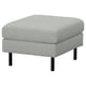 SALTSJÖBADEN Footstool, Tonerud grey