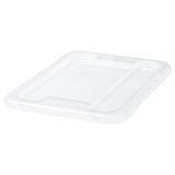 A clear plastic lid, SAMLA brand, designed for 5-liter boxes, with a secure click lock to keep contents clean and dust-free.