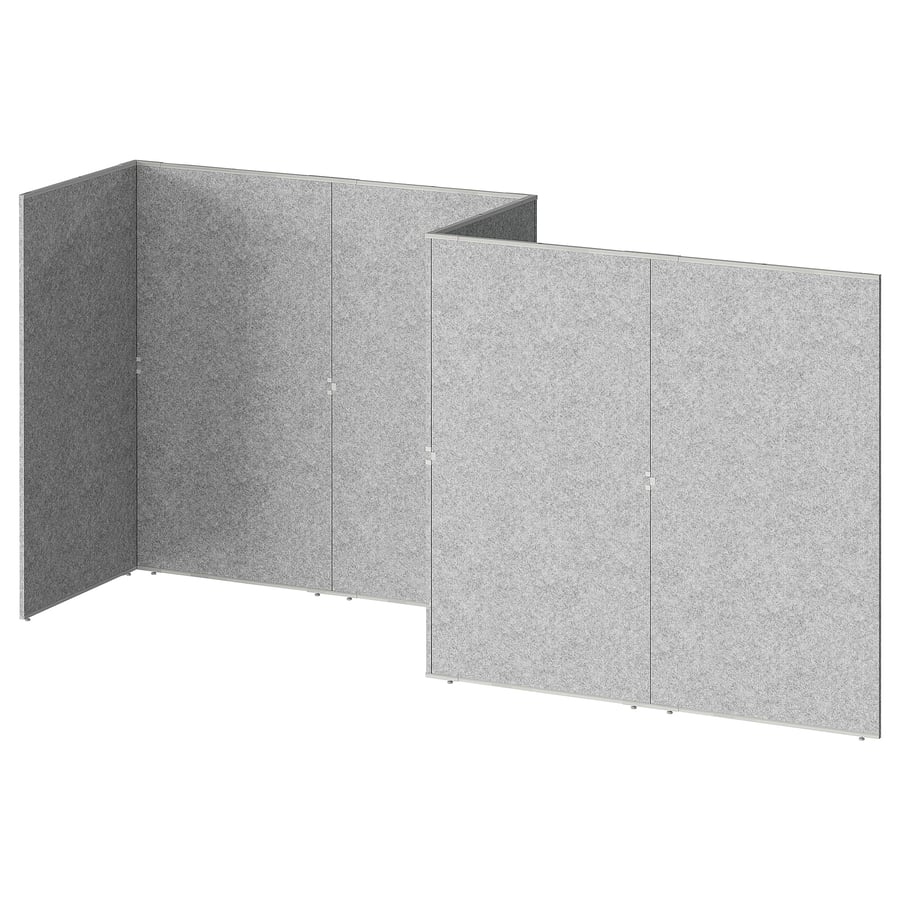 SIDORNA room divider, grey, 324x160x150 cm IKEA Belgium