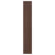 Option: Dark wood SINARP cabinet panel. Rectangular, oak veneer with edge detail.