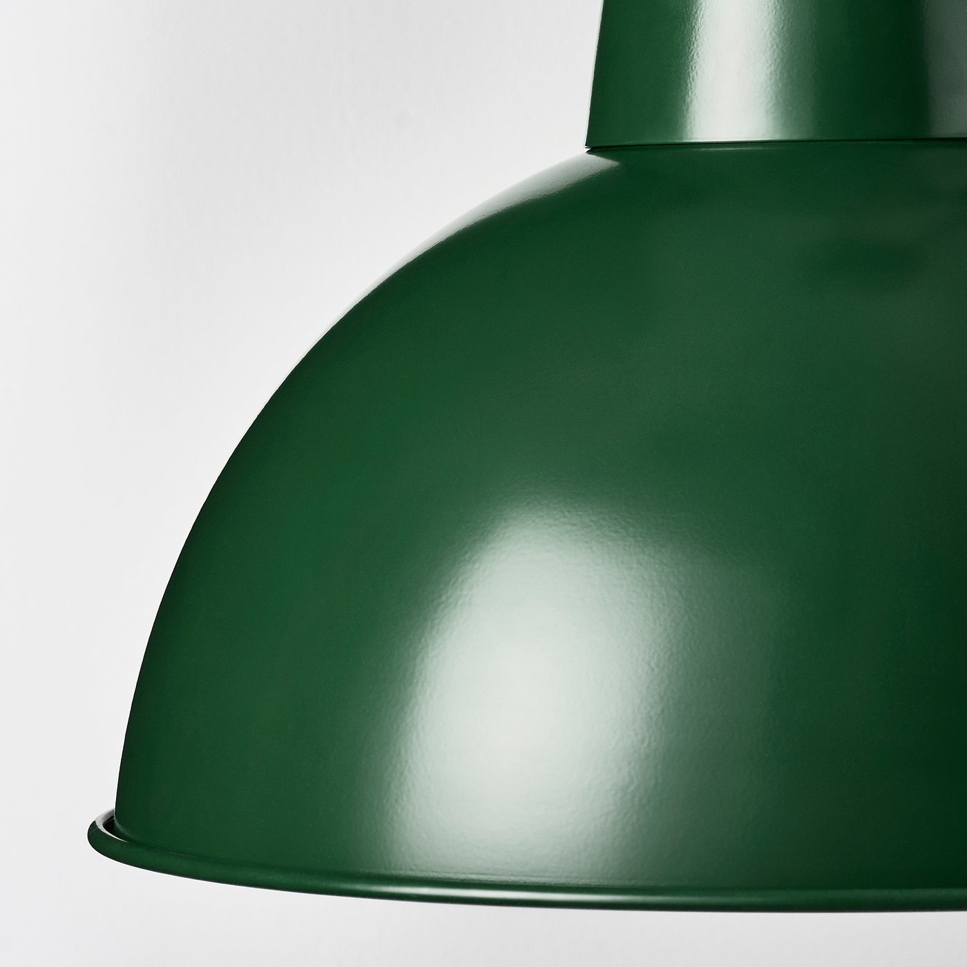 SKURUP Pendant lamp, dark green, 38 cm 