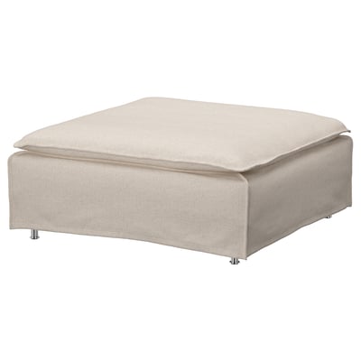 SÖDERHAMN Footstool, Gransel natural