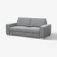SÖRVALLEN 2-seat sofa, Lejde grey/black