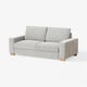 SÖRVALLEN 2-seat sofa, Tallmyra black/white
