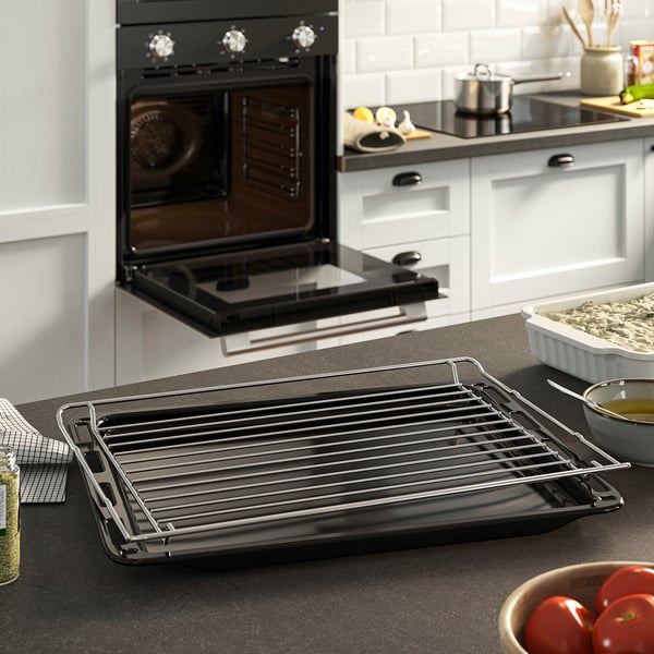 STENABY Fan oven, Grill function black/IKEA 300