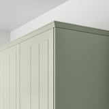 Hide cords under cabinets for country kitchen style.