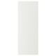 White rectangular panel, part of STENSUND series, made of acrylic paint & fibreboard.