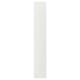 STENSUND white cover panel, acrylic paint on fibreboard, rectangular with grooved panels.