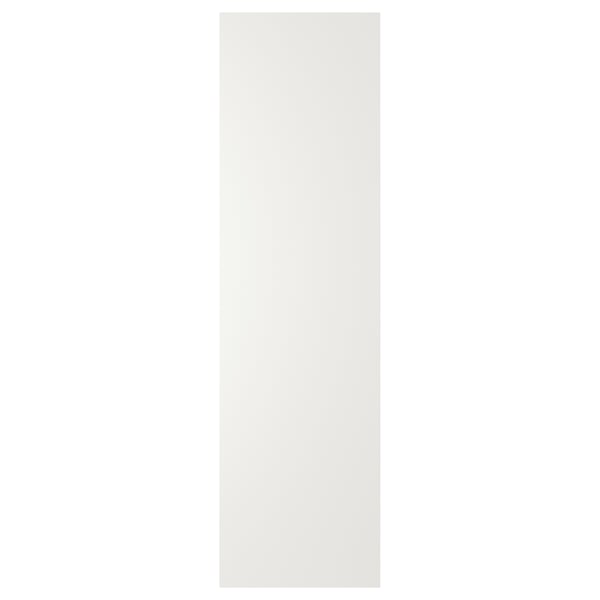 STENSUND white cover panel, rectangular, lacquered fiberboard, country style.
