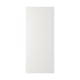 A STENSUND white cabinet door with vertical grooves and a clean design.