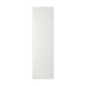 STENSUND white cabinet, rectangular, framed, grooved panels, lacquered.