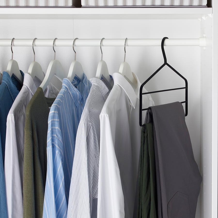 STRYKIS trouser hanger, black IKEA Belgium