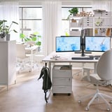 STUBBERGET Bracket for 2 monitors, black