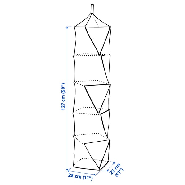 Illustration with measurements for the product: TIGERFINK.