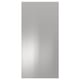 Option: Stainless steel VÅRSTA kitchen panel, sleek and modern, rectangular shape, durable material, professional look.