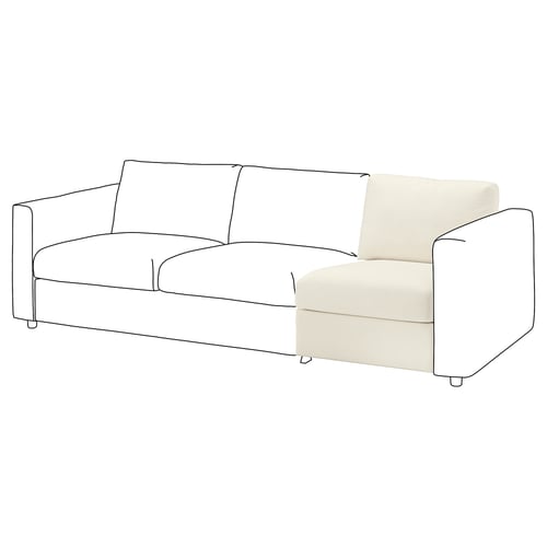 VIMLE 1-seat section, Johanneshov off-white