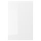 VOXTORP gloss white doors, modern design