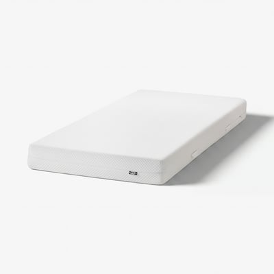 ÅBYGDA Matelas en mousse, mi-ferme/blanc, 90x200 cm