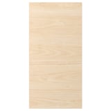 Un panneau en bois de couleur cendrée claire de la collection ASKERSUND. Il a une finition en mélamine, durable et facile à nettoyer.