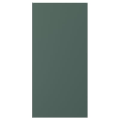 ASPUDDEN Panneau latéral de finition, gris-vert foncé, 39x81 cm