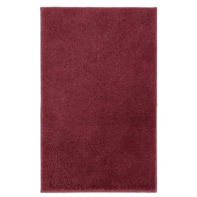 BACKMÅRA Tapis de bain, rouge profond, 50x80 cm