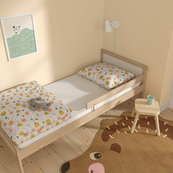 BARNDRÖM Drap housse pour lit junior, blanc, 70x160 cm
