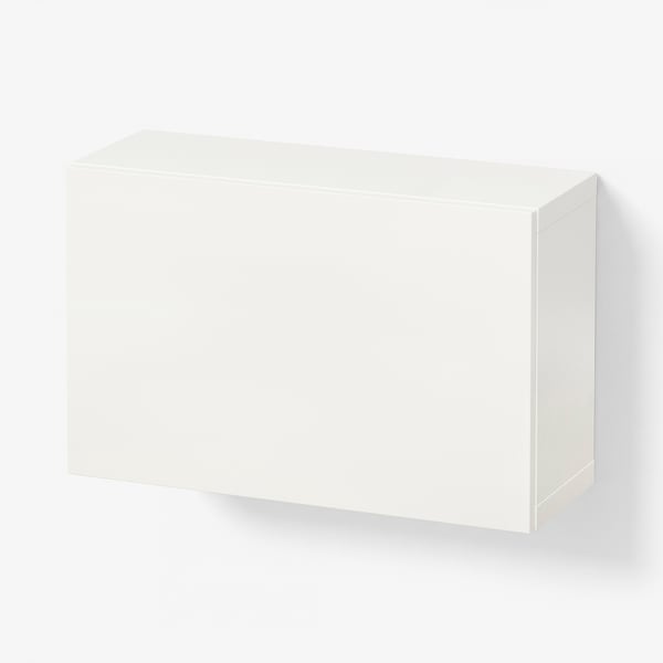 BESTÅ Combinaison rangement murale, blanc/Lappviken blanc, 60x22x38 cm