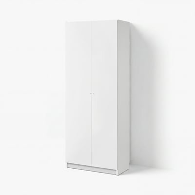 BILLY / OTTEBOL Bibliothèque avec portes, blanc, 80x41x202 cm