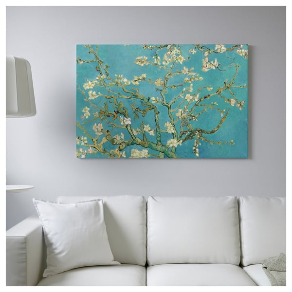 Toile Björksta Amandier En Fleurs