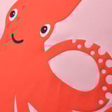 Coussin pieuvre rouge